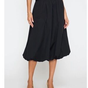 Womens Loti Bubble Skirt - Brochu Walker - Black - Size XS - NWT